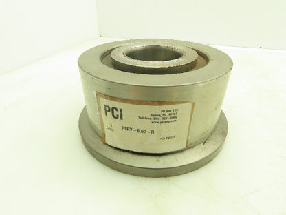 PCI FTRY-6.00-R Flanged Yoke Track Roller Cam Follower Bearing 6" Dia 2.25" Bore