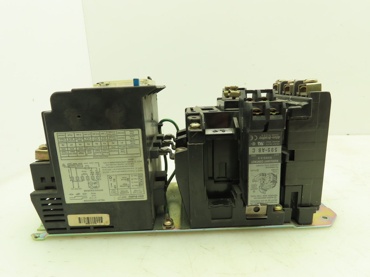 Allen Bradley 509-BOD-XXX Motor Starter Contactor Relay 120V Coil 600VAC 10HP