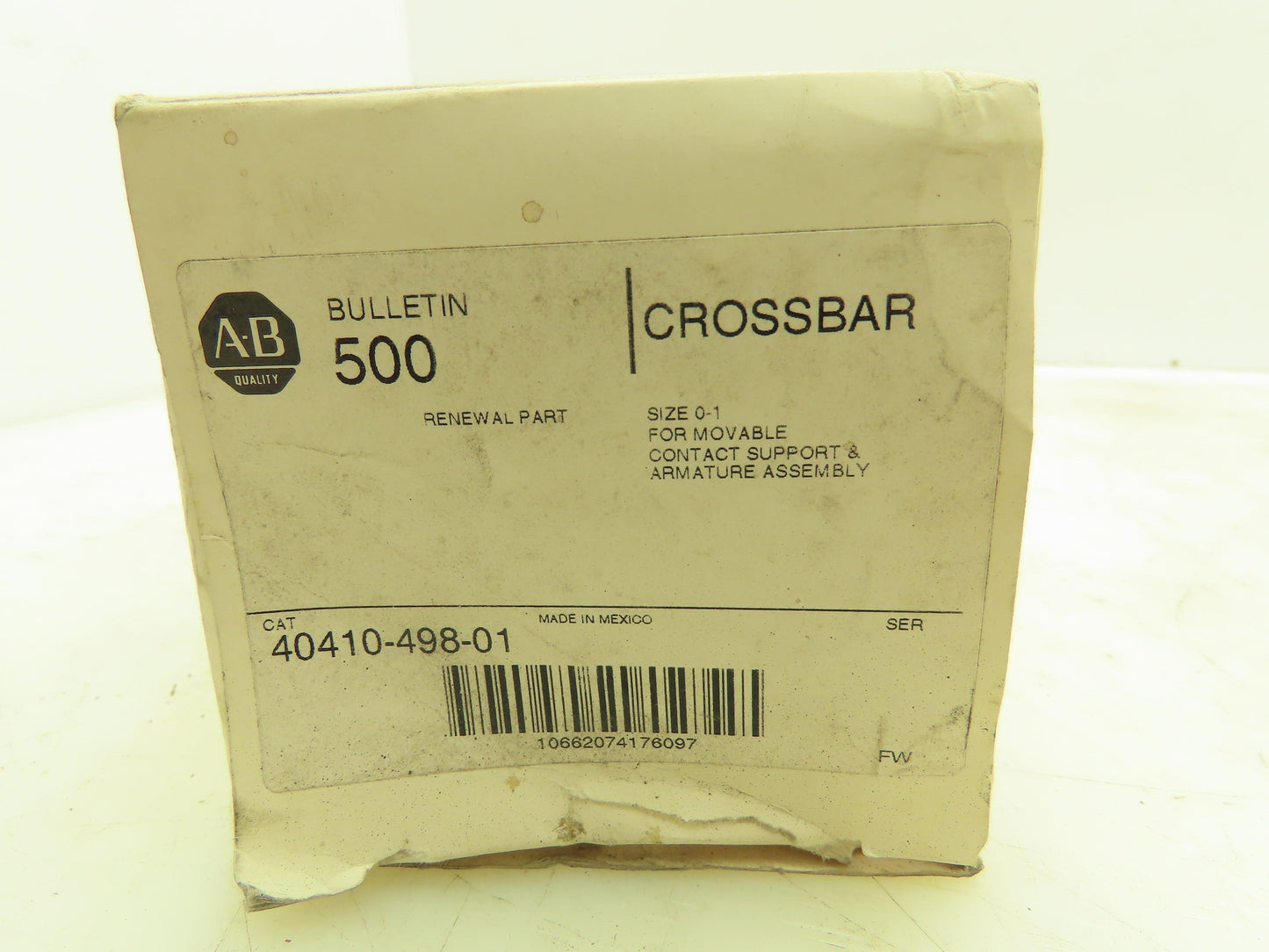 Allen Bradley 40410-498-01 Crossbar Cover For Contactor & Coil Size 0-1 Lot Of 4