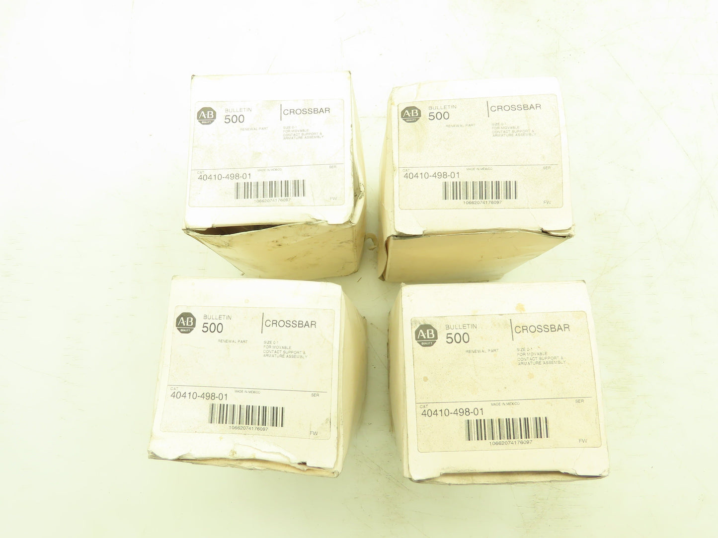 Allen Bradley 40410-498-01 Crossbar Cover For Contactor & Coil Size 0-1 Lot Of 4