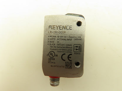 Keyence LR-ZB100CP Photoelectric Laser Sensor