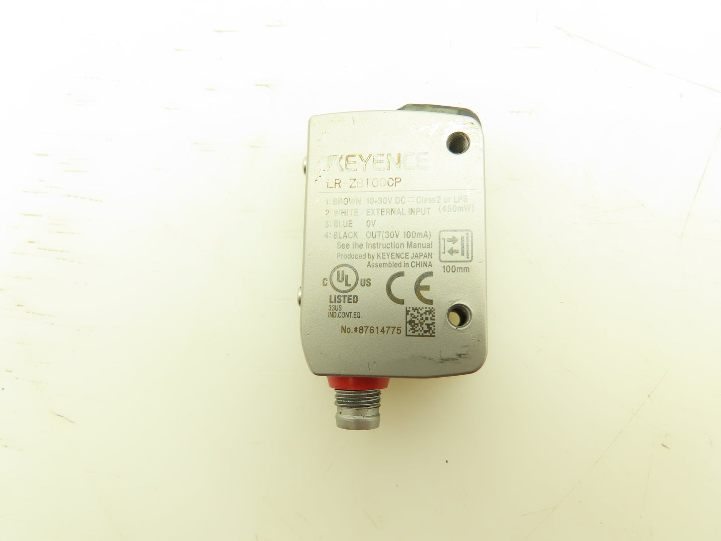 Keyence LR-ZB100CP Photoelectric Laser Sensor