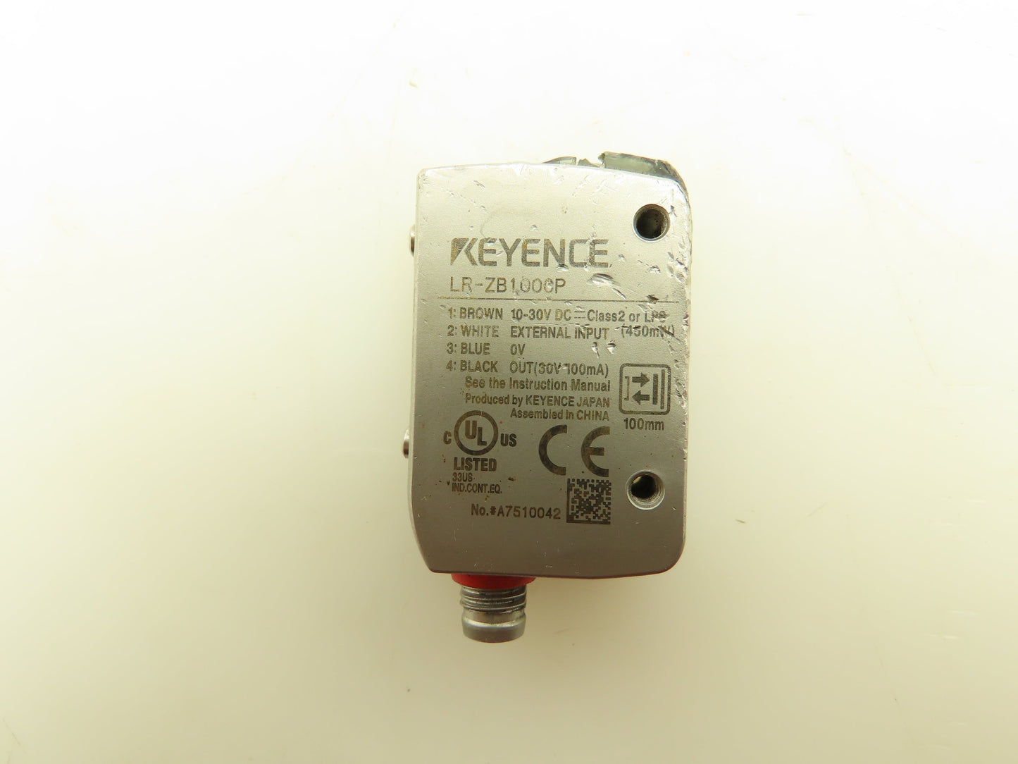 Keyence LR-ZB100CP Photoelectric Laser Sensor