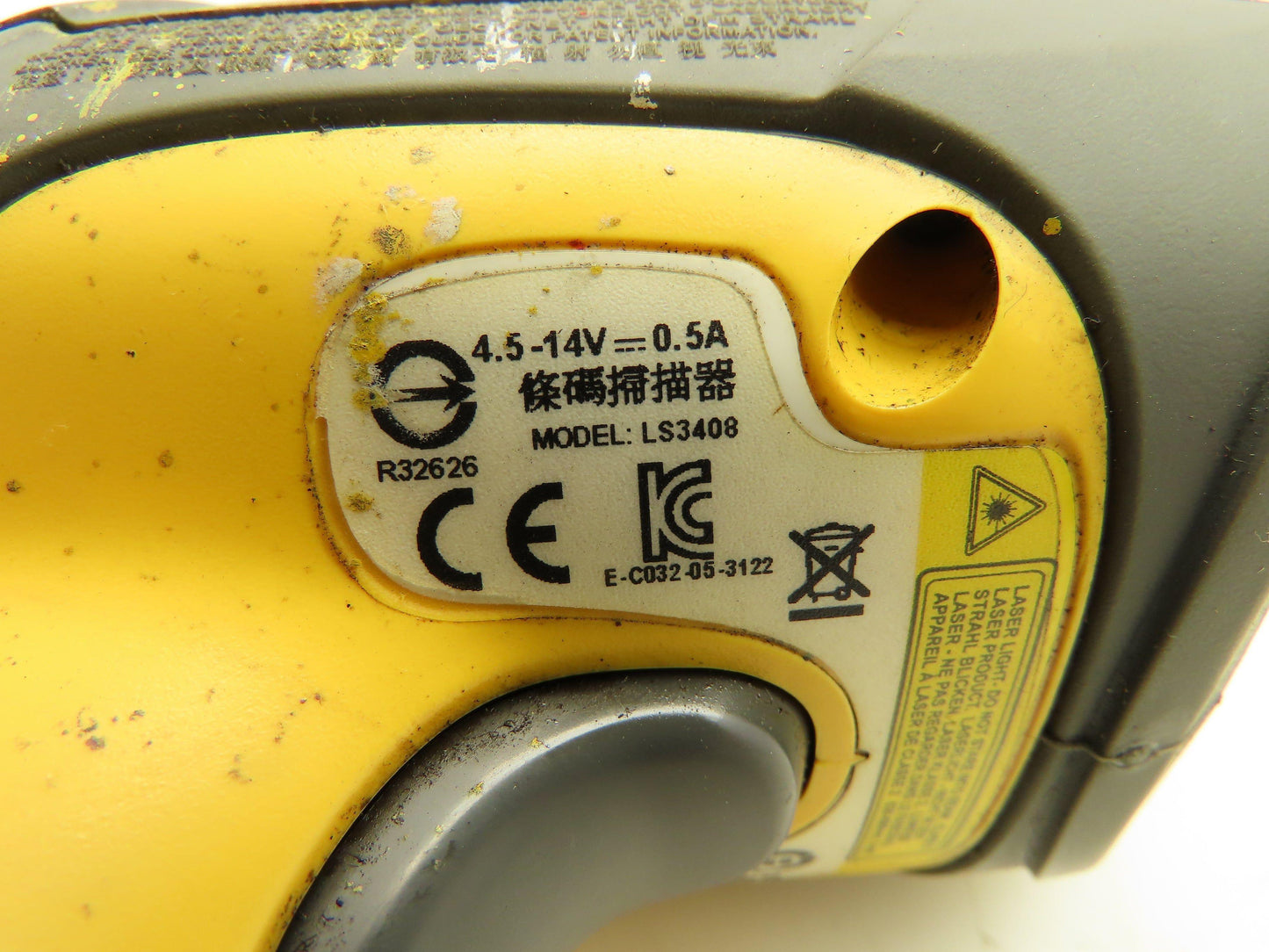 Symbol Technologies LS3408 Handheld Barcode Scanner CBA-R02-C09PAR Cable