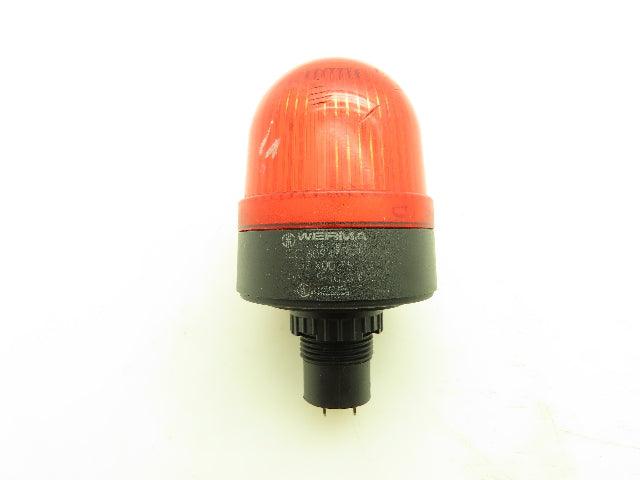 Werma 207 X00 75 Industrial Signal Light Red 24V LED 22mm Mount