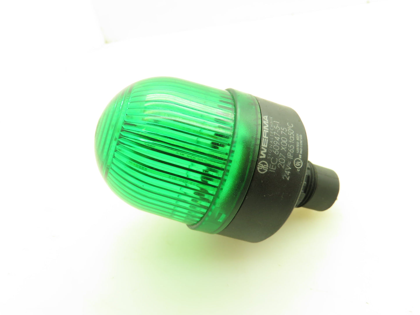 Werma 207X0075 Industrial Signal Light Green 24V LED 22mm Mount