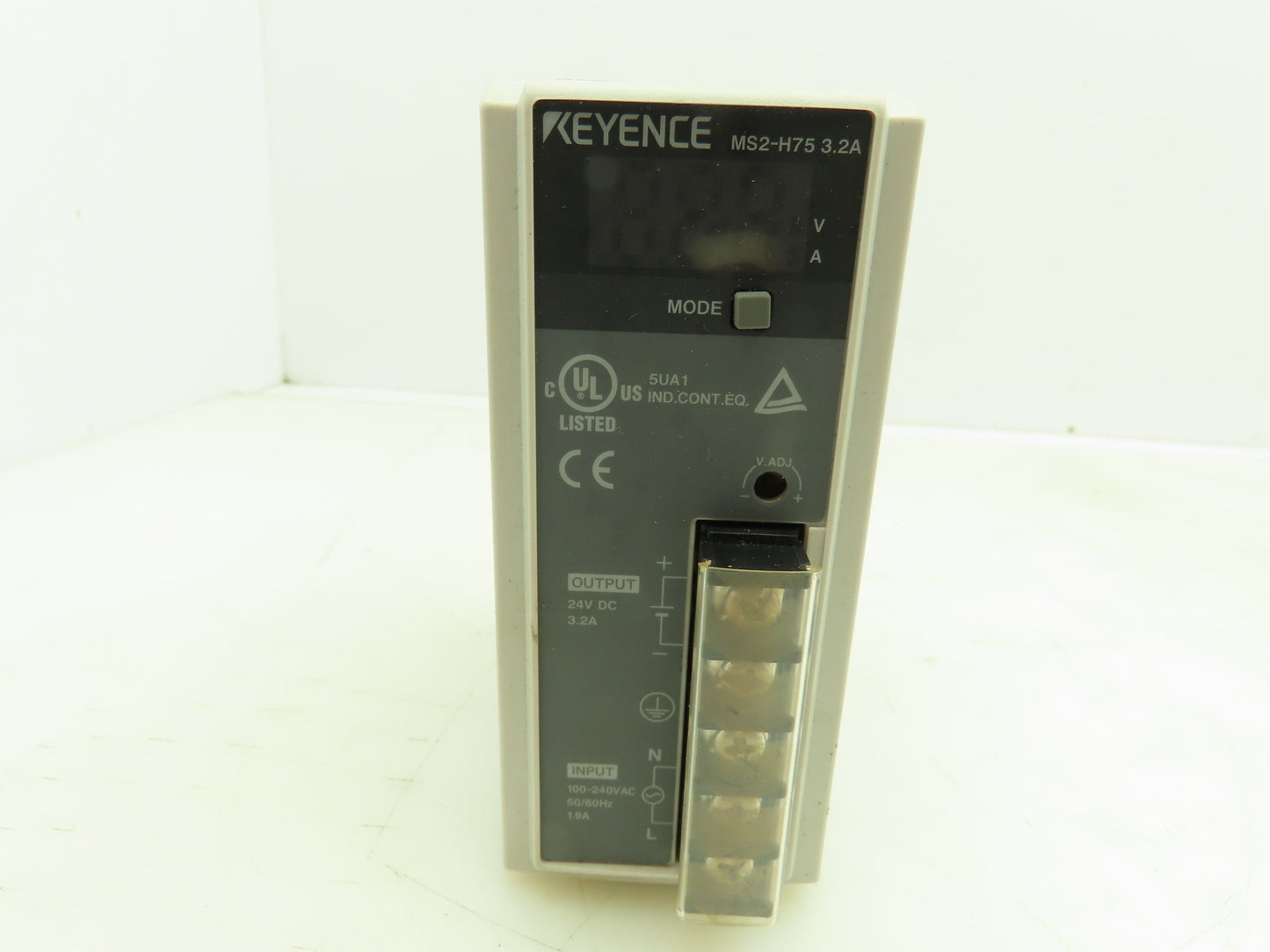 Keyence MS2-H75 Switching Mode Power Supply 24VDC 3.2A