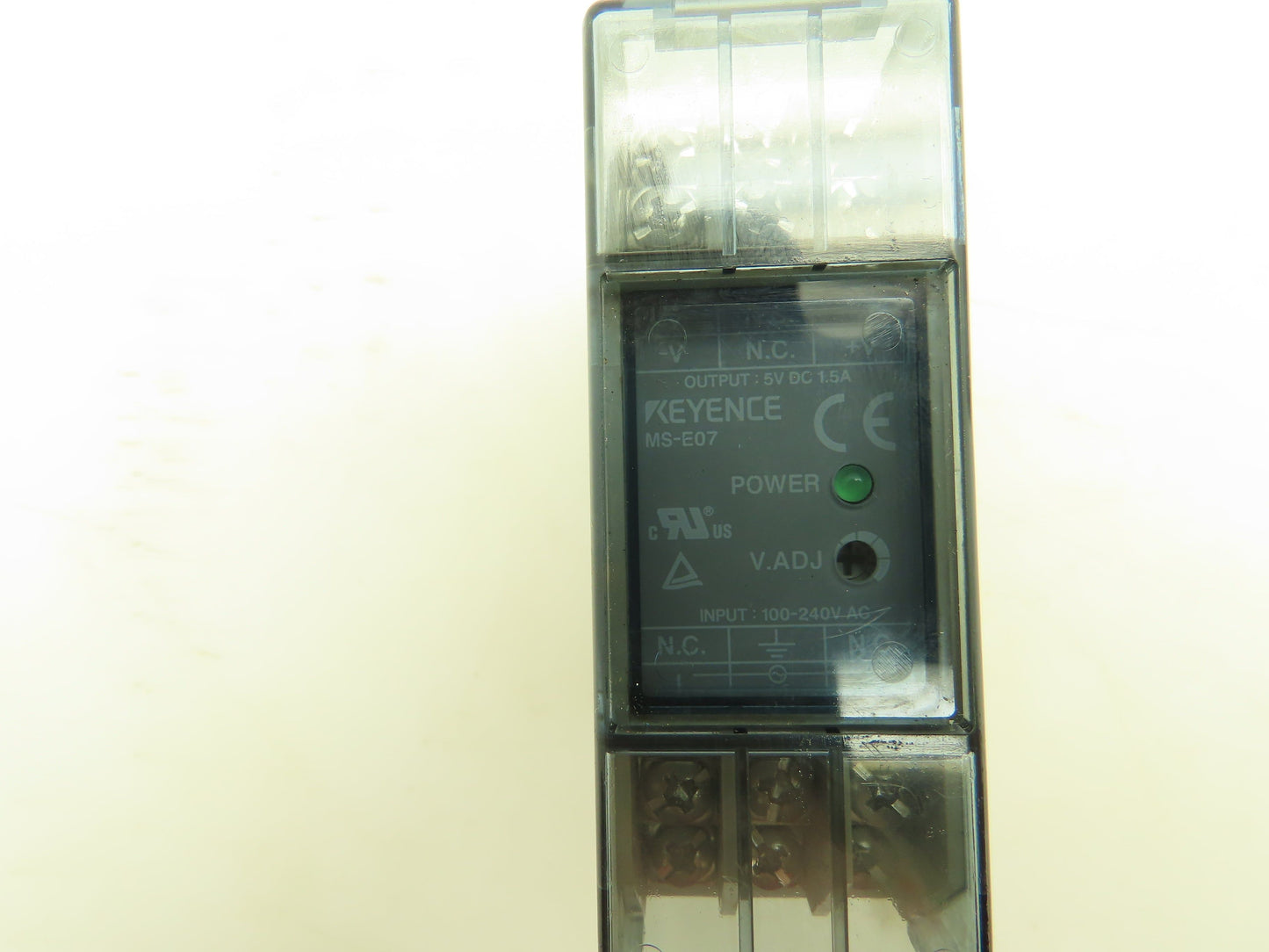 Keyence MS-E07 Power Module 5V 1.5A Lot of 2