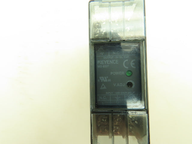 Keyence MS-E07 Power Module 5V 1.5A Lot of 2