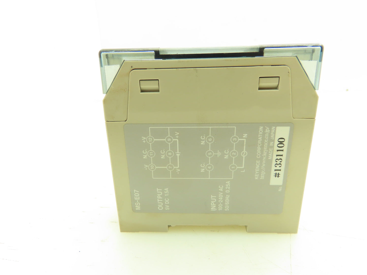 Keyence MS-E07 Power Module 5V 1.5A Lot of 2