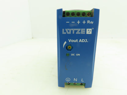 Lutze DRA60-24A Power Supply 24VDC 60W Output Lot of 3