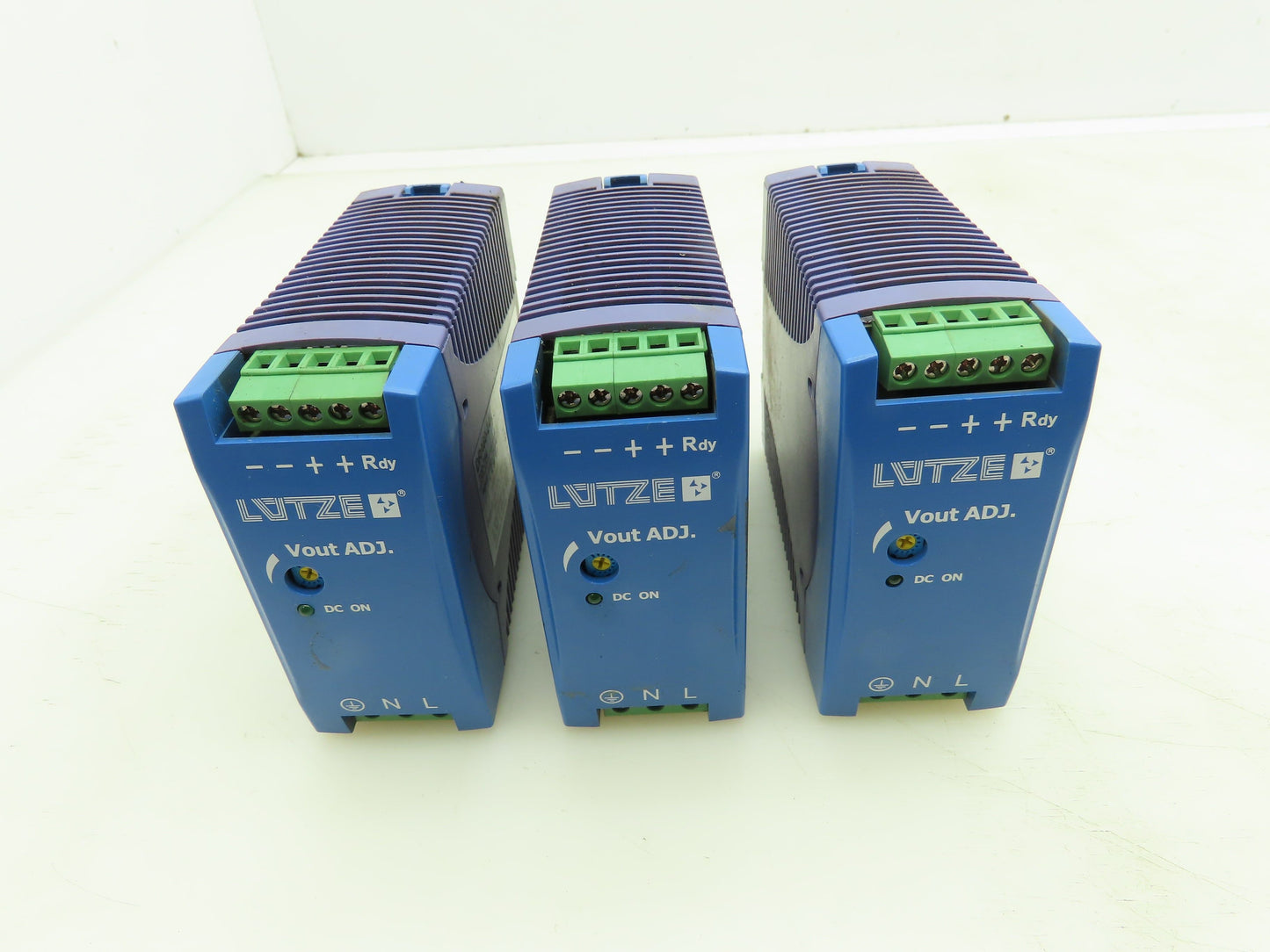 Lutze DRA60-24A Power Supply 24VDC 60W Output Lot of 3