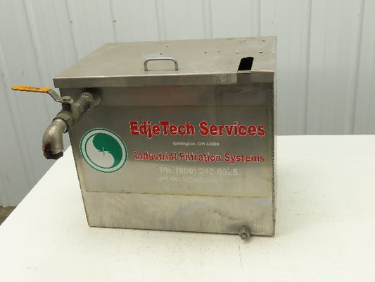 Edge Tech Tramp Oil Water Separator Stainless Tank