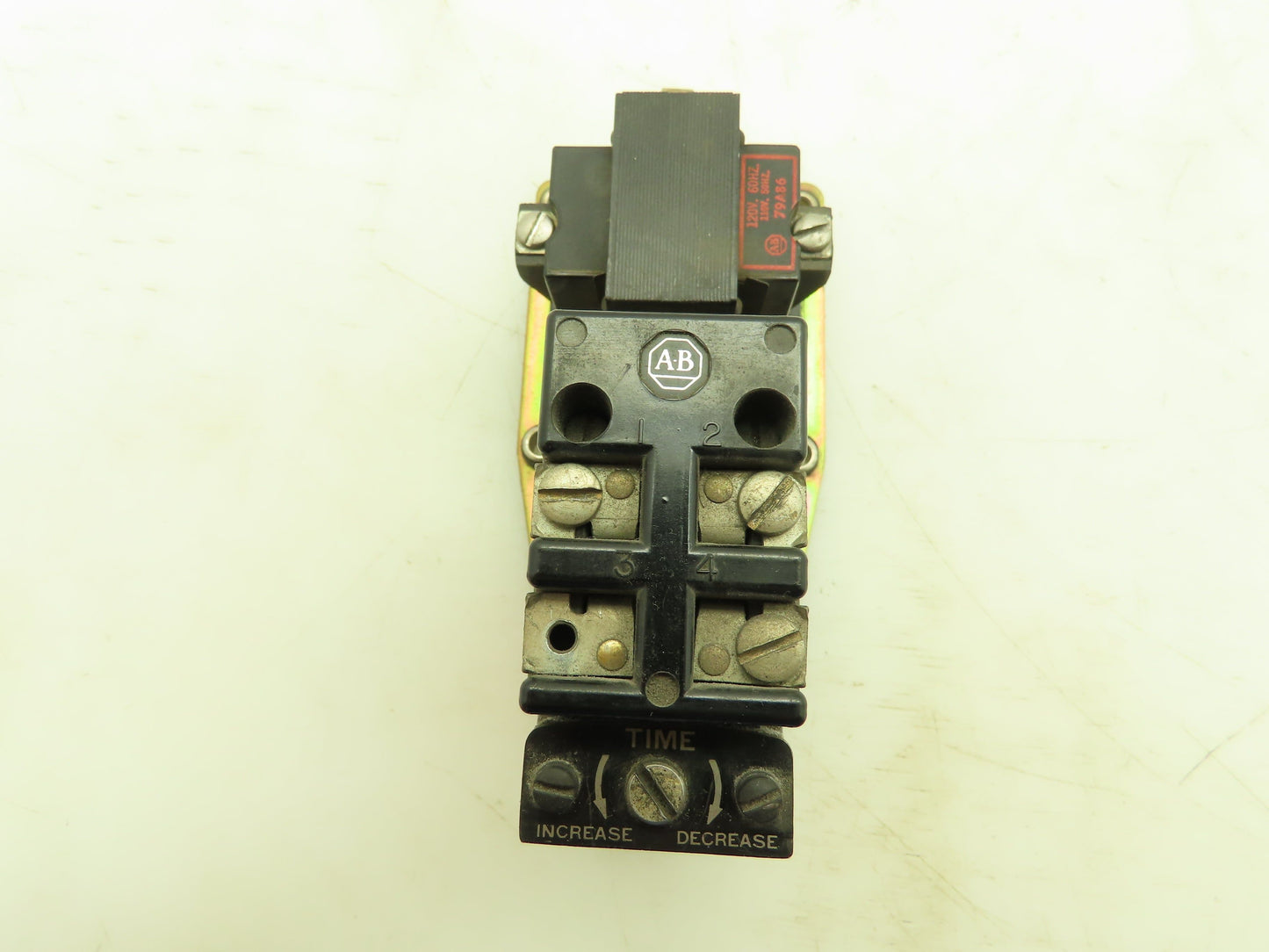 Allen Bradley 849A-ZOD24 Time Delay Relay 120-600VAC 60A 120V Coil Series B