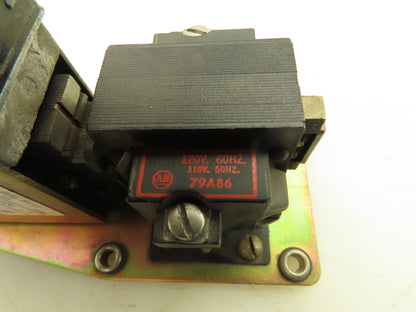 Allen Bradley 849A-ZOD24 Time Delay Relay 120-600VAC 60A 120V Coil Series B