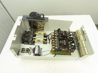 Allen Bradley Sz 1 Reversing Starter 10Hp 30A Fusible Disconnect Switch 460V 3PH