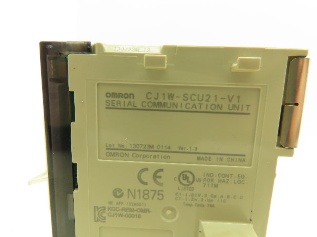 Omron CJ1W-SCU21-V1 Serial Communication Unit PLC Module