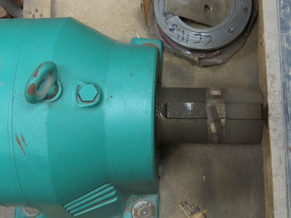 Leroy Somer LS80L Inline Gearmotor Gear Drive .55kW 1640 RPM 460V 3PH IP55 Motor