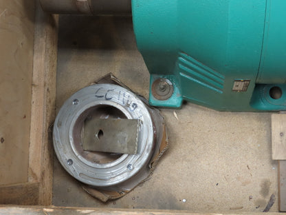 Leroy Somer LS80L Inline Gearmotor Gear Drive .55kW 1640 RPM 460V 3PH IP55 Motor
