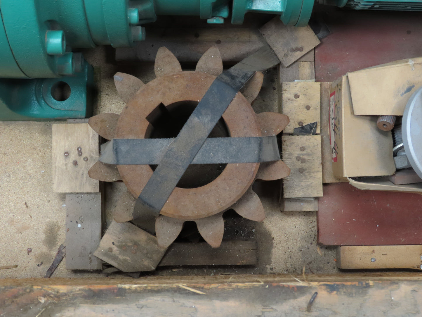 Leroy Somer LS80L Inline Gearmotor Gear Drive .55kW 1640 RPM 460V 3PH IP55 Motor