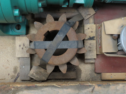 Leroy Somer LS80L Inline Gearmotor Gear Drive .55kW 1640 RPM 460V 3PH IP55 Motor
