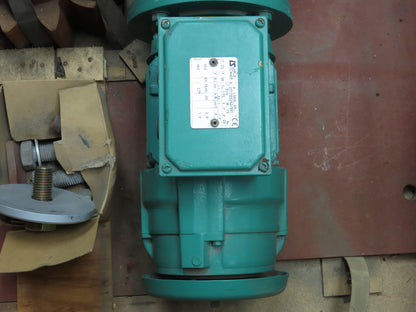 Leroy Somer LS80L Inline Gearmotor Gear Drive .55kW 1640 RPM 460V 3PH IP55 Motor