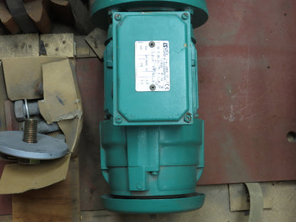 Leroy Somer LS80L Inline Gearmotor Gear Drive .55kW 1640 RPM 460V 3PH IP55 Motor