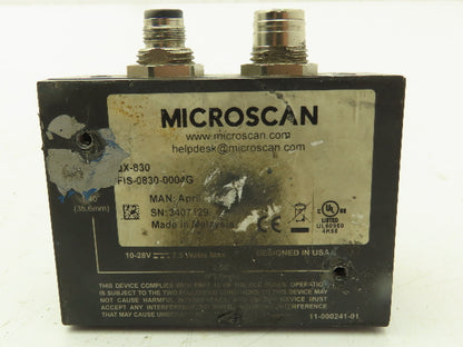Microscan QX-830 FIS-0830-0004G Barcode Scanner