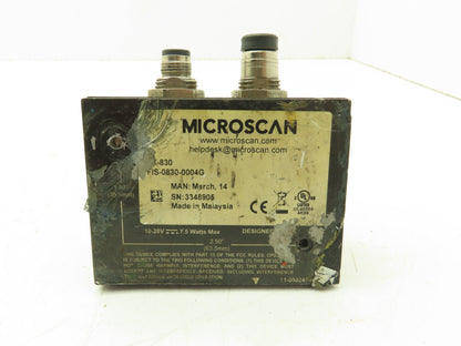 Microscan QX-830 FIS-0830-0004G Barcode Scanner