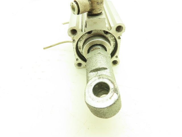SMC CDQ2G50-125DCZ Pneumatic Cylinder 50mm Bore 125mm Stroke Auto Switch Sensor