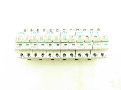 Eaton WMZS2C03 C3 Circuit Breaker 3A 10kA 277/480VAC 2 Pole Lot of 6