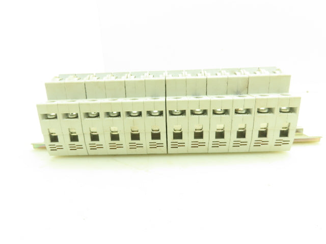 Eaton WMZS2C03 C3 Circuit Breaker 3A 10kA 277/480VAC 2 Pole Lot of 6