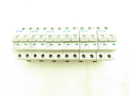 Eaton WMZS2C03 C3 Circuit Breaker 3A 10kA 277/480VAC 2 Pole Lot of 6