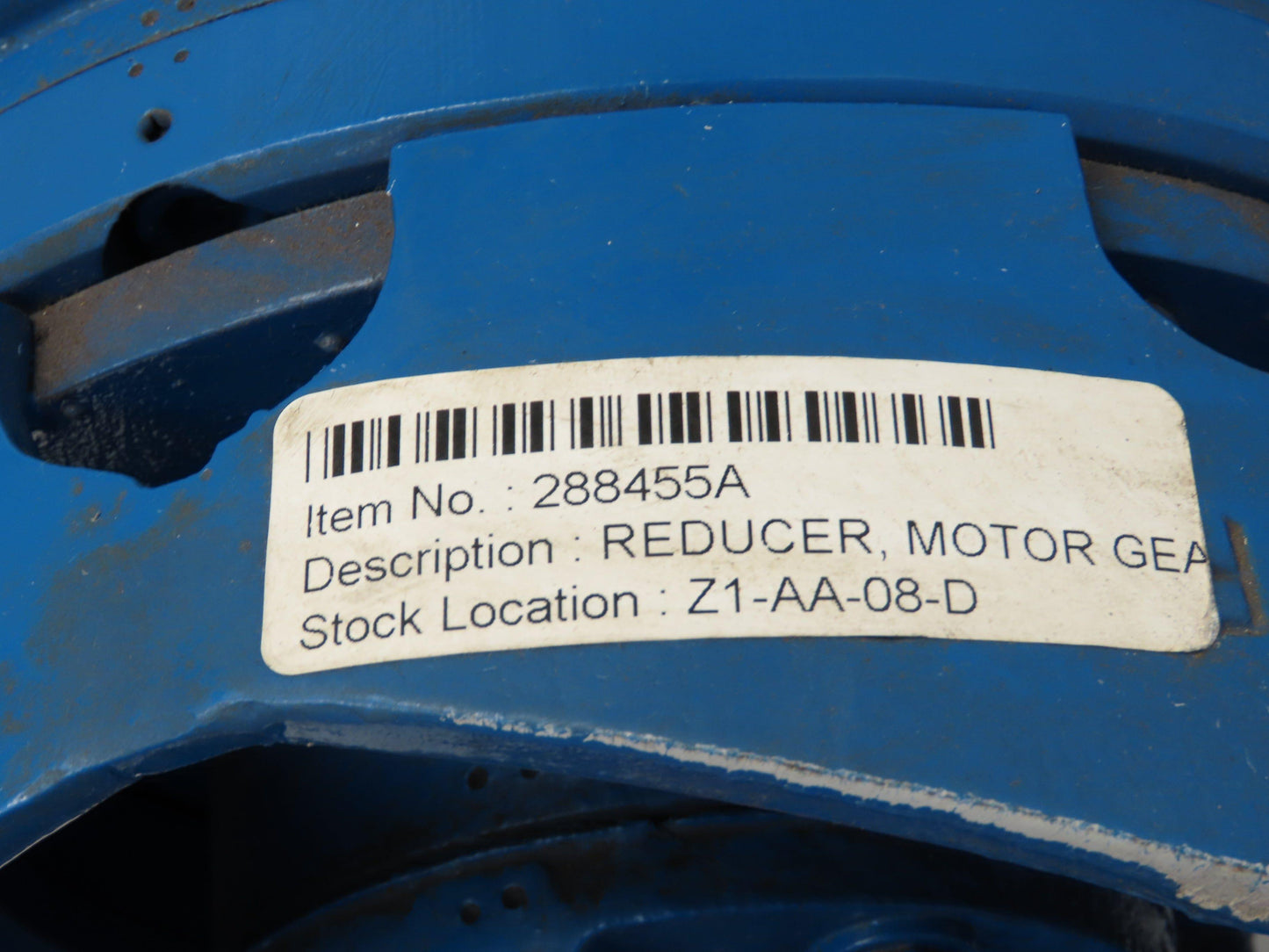 Foote Jones Inline Gear Reducer Drive with Motor Mount 244:1 Ratio