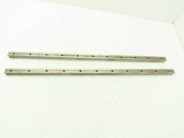 Linear Guide Rail 20mm Wide 640mm Long Set of 2