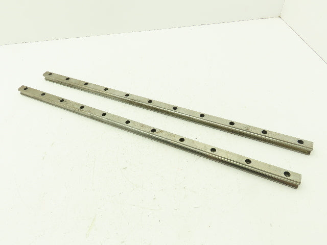 Linear Guide Rail 20mm Wide 640mm Long Set of 2