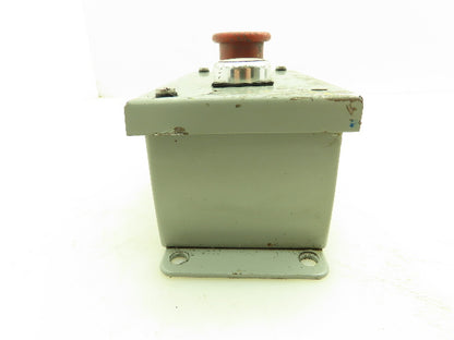 Saginaw Control SCE-2PBI Pushbutton Enclosure E-Stop Reset Button Lot of 2