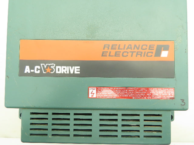 Reliance Electric 2GU41003 AC V-S Drive GP-2000 VFD 4.2KVA 3Hp Motor 460V 3Ph