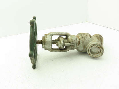 Edward F3626 Univalve Y-Pattern Manual Globe Valve 3/4" Socket F22 Steel 4200CWP