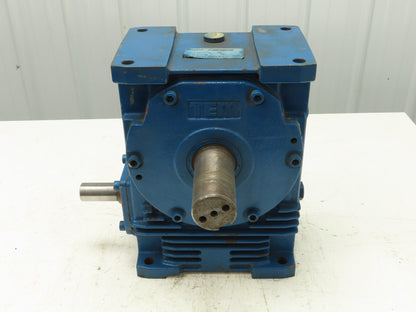 Tsubaki EW125B30L Worm Gear Reducer 30:1 Gearbox 7.3kW 1025Nm 58 RPM RH Output