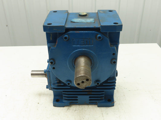 Tsubaki EW125B30L Worm Gear Reducer 30:1 Gearbox 7.3kW 1025Nm 58 RPM RH Output
