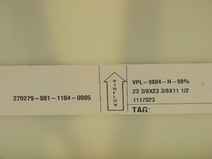 Airguard VPL-9804-H Vari+Plus Synthetic Air Filter 24x24x12" 2000 CFM MERV 16