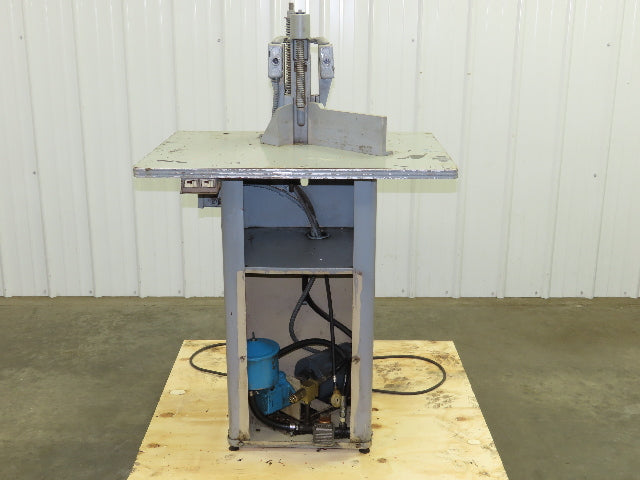 Hydraulic Paper Corner Radius Notcher 3/8" Notch Sheet Cardboard 115V