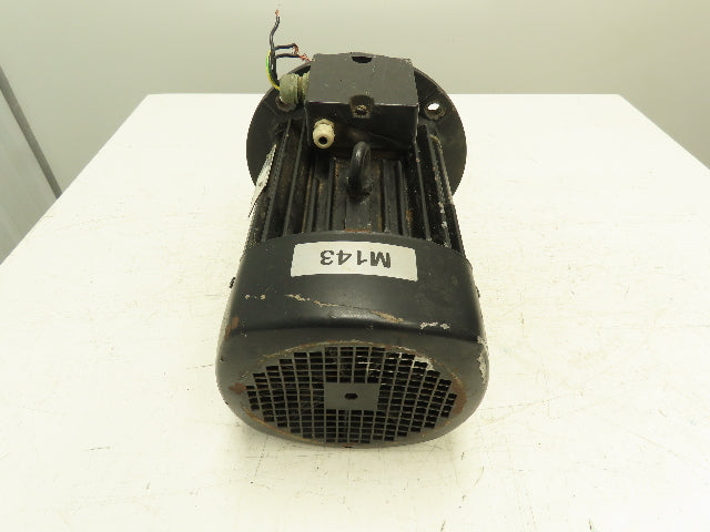 Kuenle K21R 100Lx8H AC Motor 1.3kW 855 RPM 220/480V 3PH 50/60Hz IP55 VDE 0530