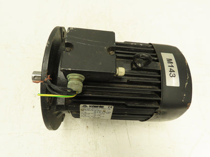 Kuenle K21R 100Lx8H AC Motor 1.3kW 855 RPM 220/480V 3PH 50/60Hz IP55 VDE 0530
