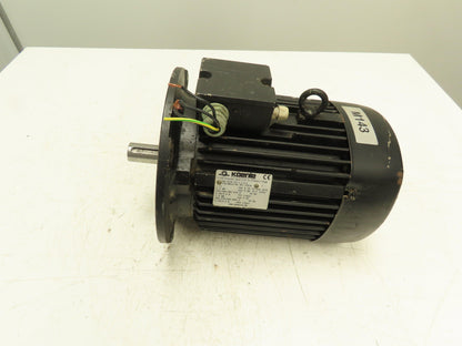 Kuenle K21R 100Lx8H AC Motor 1.3kW 855 RPM 220/480V 3PH 50/60Hz IP55 VDE 0530