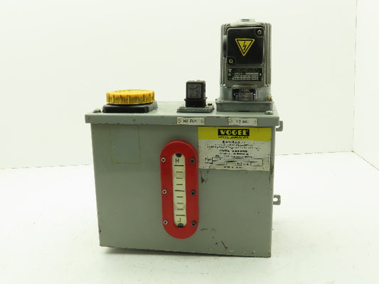 Vogel MFE2/BW6-N1310 Central Lubrication Oil Gear Pump 220V 50/60 HZ