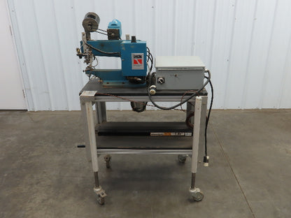 Cambridge AE2001 Automatic Rivet Machine Insertion Machine Von Weise Gromets