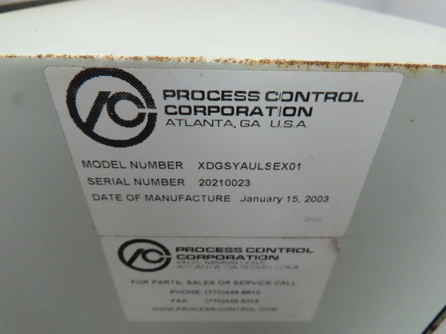 Process Control XDGSYAULSEX01 XD Series Continuous Gravimetric Blender 3 Bin