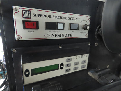 Superior Machine SMS Genesis ZPE Zebra 170PAX2 Shipping Label Printer Applicator